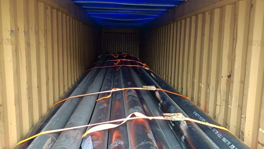 700-ton order of seamless steel pipes successfully delivered to Algerian customer