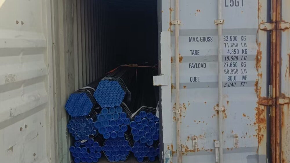 700-ton order of seamless steel pipes successfully delivered to Algerian customer