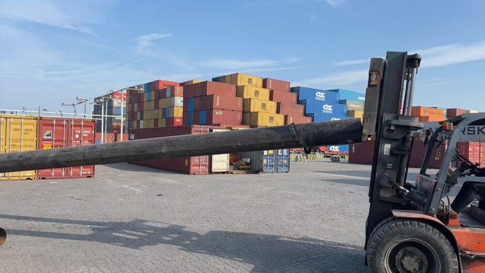 700-ton order of seamless steel pipes successfully delivered to Algerian customer