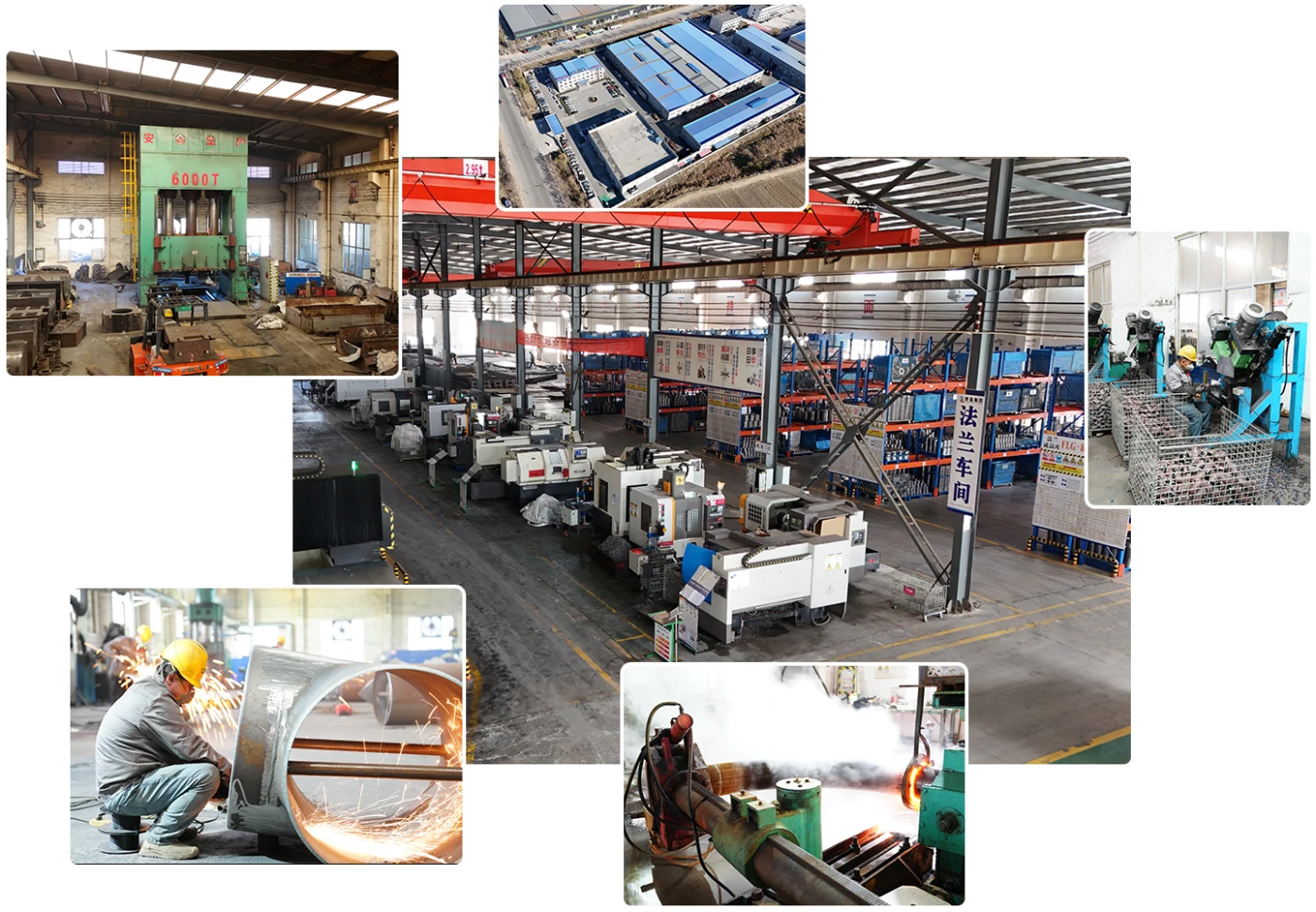 Pipe Fittings and Flanges Factory